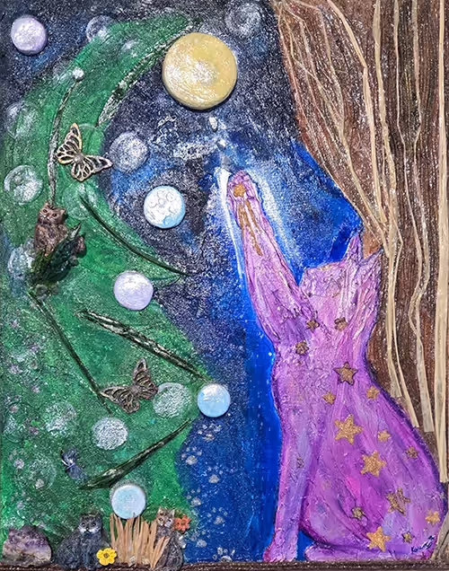 Whimsical Cats Series:<br/>Reach